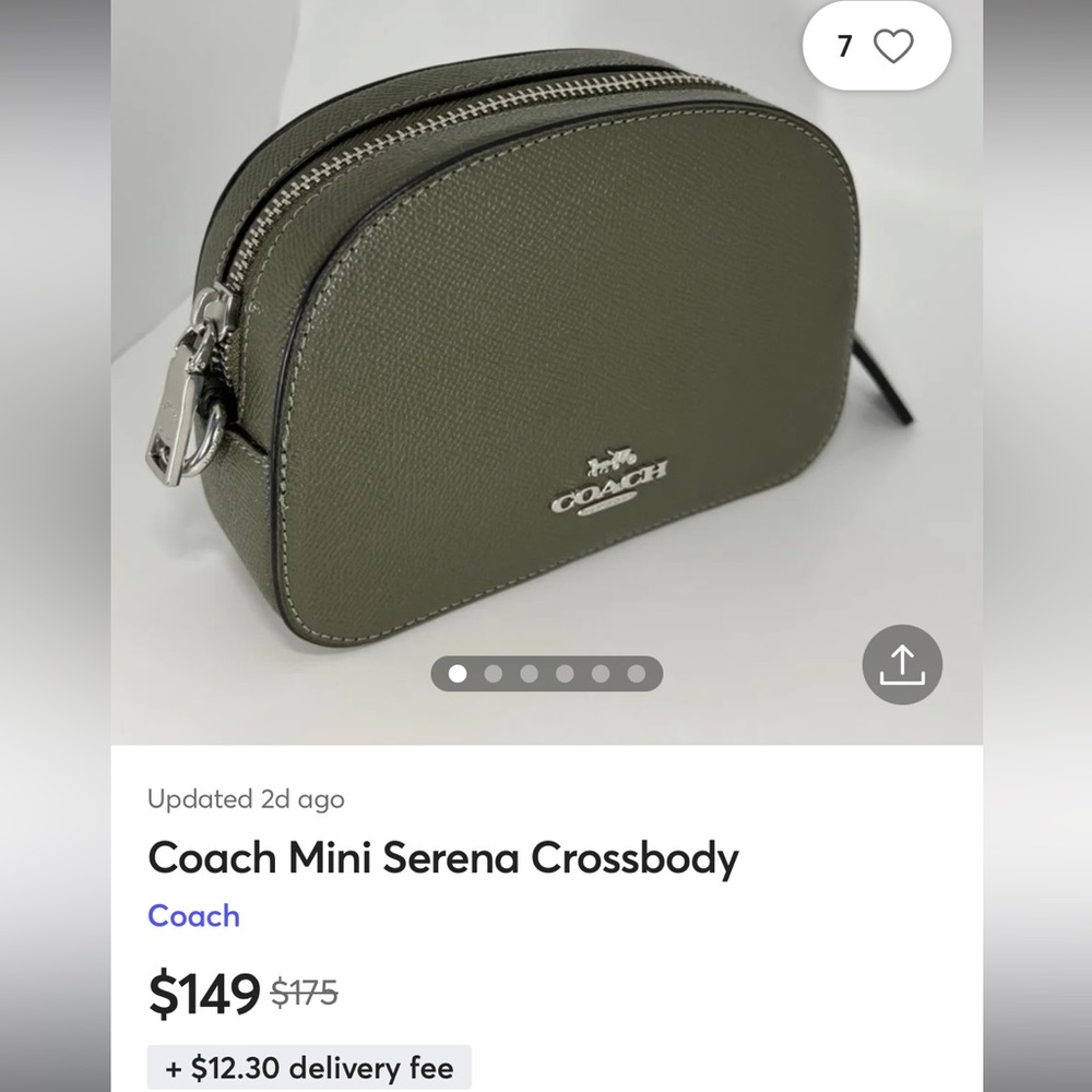 Coach mini Serena